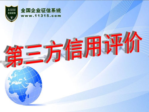 第三方信用服务机构 构建社会信任体系的专业力量